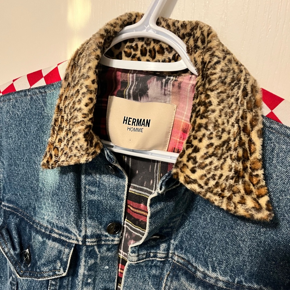Herman Market patchwork denim jacket ✨ - Picture 5 of 14